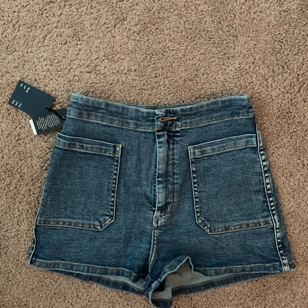 Jean shorts - never worn.